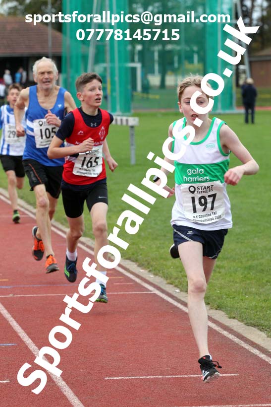 One mile, NECAA Open Meeting, Morpeth, Sunday, October 18th. David T. Hewitson/Sports for All Pics
